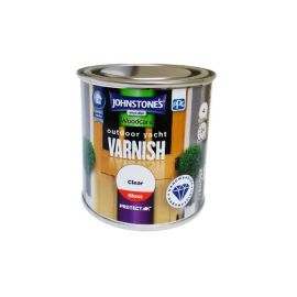 Johnstones Woodcare Outdoor Yacht Varnish - Clear Gloss 250ml