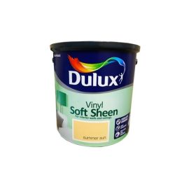 Dulux Vinyl Soft Sheen Paint - Summer Sun 2.5L
