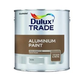 Dulux Trade Aluminium Paint - For Wood & Metal - Silver 2.5L