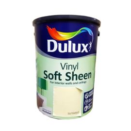 Dulux Vinyl Soft Sheen Paint - Sunseed 5L