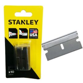 Stanley Single Edge Razor Blades - Pack Of 10