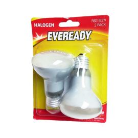 Eveready 46W Halogen R63 Reflector E27 Lightbulb - Pack Of 2