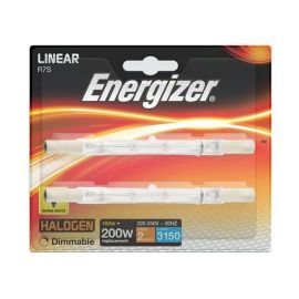 Energizer 160w 2pc 118mm Halogen Linear R7s Lightbulb