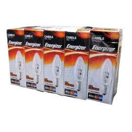 Energizer 33w Eco Halogen Clear Dimmable SES / E14 Lightbulb - Pack Of 10