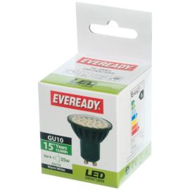 Eveready 3W White LED GU10 Light Bulb