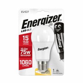 Energizer 10.5W LED Opal GLS E27 Lightbulb