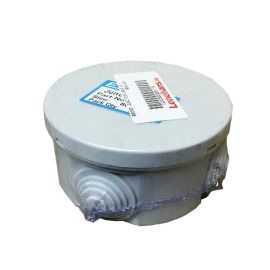 Round Electrical Junction Box - 80mm x 40mm