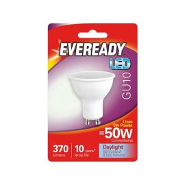 Eveready 5W LED Daylight GU10 Spot Lightbulb