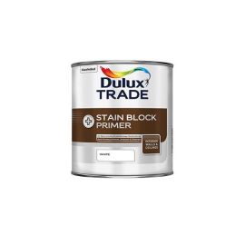 Dulux Trade Stain Block Plus Primer - White 1L