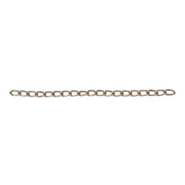 Decorative Chain 2,5mm X 7mm Nickel Plated (Price per metre)