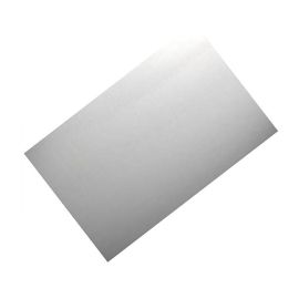 Raw Aluminium Shiny Profile Extrusion Sheet - 500 x 250mm