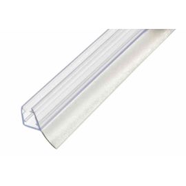 Shower Seal with double wipe 10,5 mm for glass thickness from 6 to 8 mm