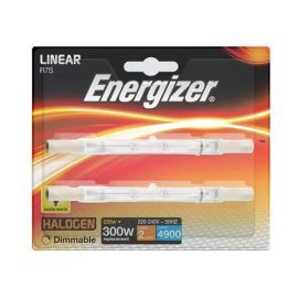 Energizer 240w 2pc 118mm Halogen Linear R7s Lightbulb