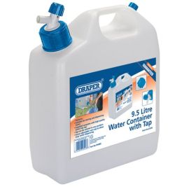 Draper 9.5L Water Container With Tap