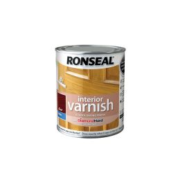 Ronseal Interior Varnish - Satin Teak 250ml