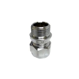 Chrome Plated 311 Pipe Fitting Coupler - 1/2"