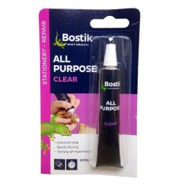 Bostik Clear All Purpose Adhesive Glue - 20ml
