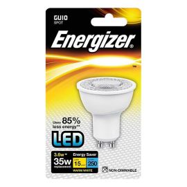 Energizer 3.6W LED GU10 Light Bulb