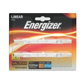 Energizer 400w 2pc 118mm Halogen Linear R7s Lightbulb