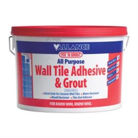 Vallance Fix 'n Grout All Purpose Wall Tile Adhesive & Grout - White