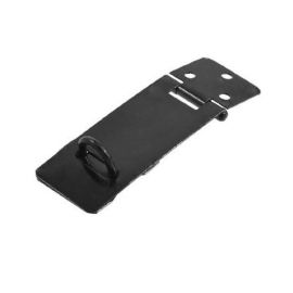 Black Hasp and Staples 4.5 Inch