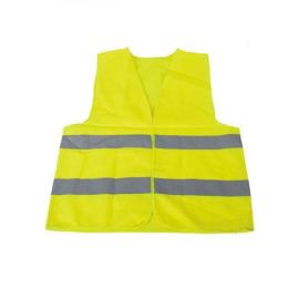 Yellow High Vis Reflective Safety Vest - L