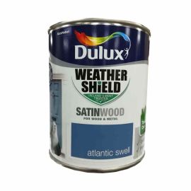Dulux Weathershield Satinwood Paint - Atlantic Swell 750ml