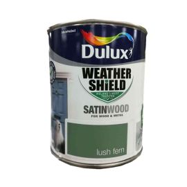 Dulux Weathershield Satinwood Paint - Lush Fern 750ml