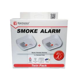 Ei Electronics Smoke Alarm - Twin Pack