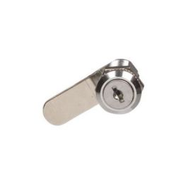 Mail / Post Box Lock Size 5A Nickel Plated (Cam Lock)