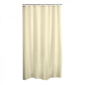 Peva Cream Shower Curtain - 180 x 200cm