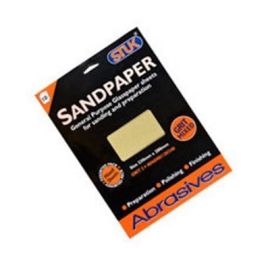 Stuk Assorted Sandpaper - Pack Of 10