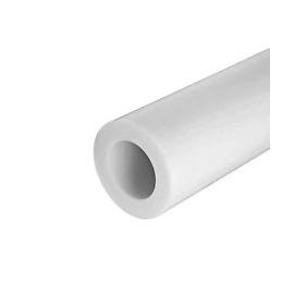 White Plastic Round Tube - 7mm x 1m