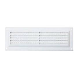 Fixed Louvre Vent White 9" X 3"