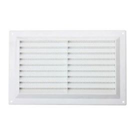 Fixed Louvre Vent White 9" X 6"