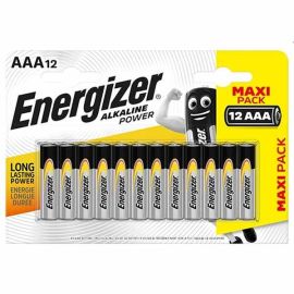 Energizer Alkaline Power AAA Battery - Pack Of 12