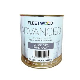 Fleetwood Advanced Quick Dry Undercoat - Brilliant White 1L