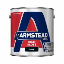 Armstead Trade High Gloss Black Paint - 2.5L