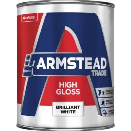 Armstead Trade High Gloss Paint - 1L Brilliant White