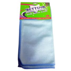 Bettina Microfibre Window & Mirror Cloth - Pack of 2