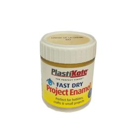 PlastiKote Fast Dry Brush On Project Enamel - B47 Creme De La Creme 59ml