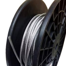 Chapuis Translucent Sheathed PVC Steel Wire Cable - Price Per Metre