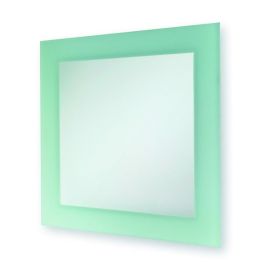 Blue Canyon Bathroom Square Cosmetic Mirror Frosted