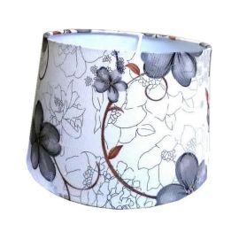 Beige Floral Lamp Shade - 25cm