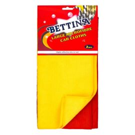 Bettina 2pc Large Microfibre Car Cloths