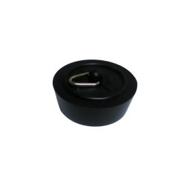 Rubber Bath/ Sink Plug - 1½" Black