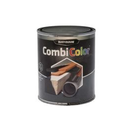 Rust-Oleum CombiColor® Metal Paint - Black Satin 750ml