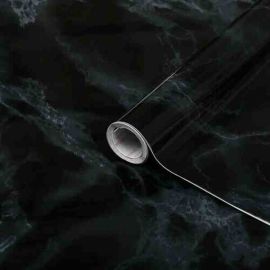 Dc Fix Black Marble Self Adhesive Contact - 45cm X 2m