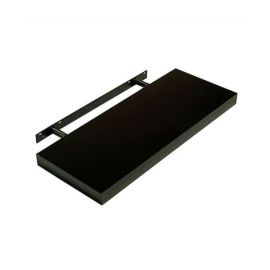 Hudson Black Gloss 900mm x 240mm Floating Shelf Kit