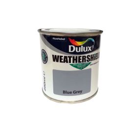 Dulux Weathershield Smooth Masonry Paint - Blue Grey 250ml